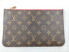 LOUIS VUITTON Monogram Louis Vuitton Neverfull Pouch / Brown Monogram Canvas / Gold Hardware Other Accessories