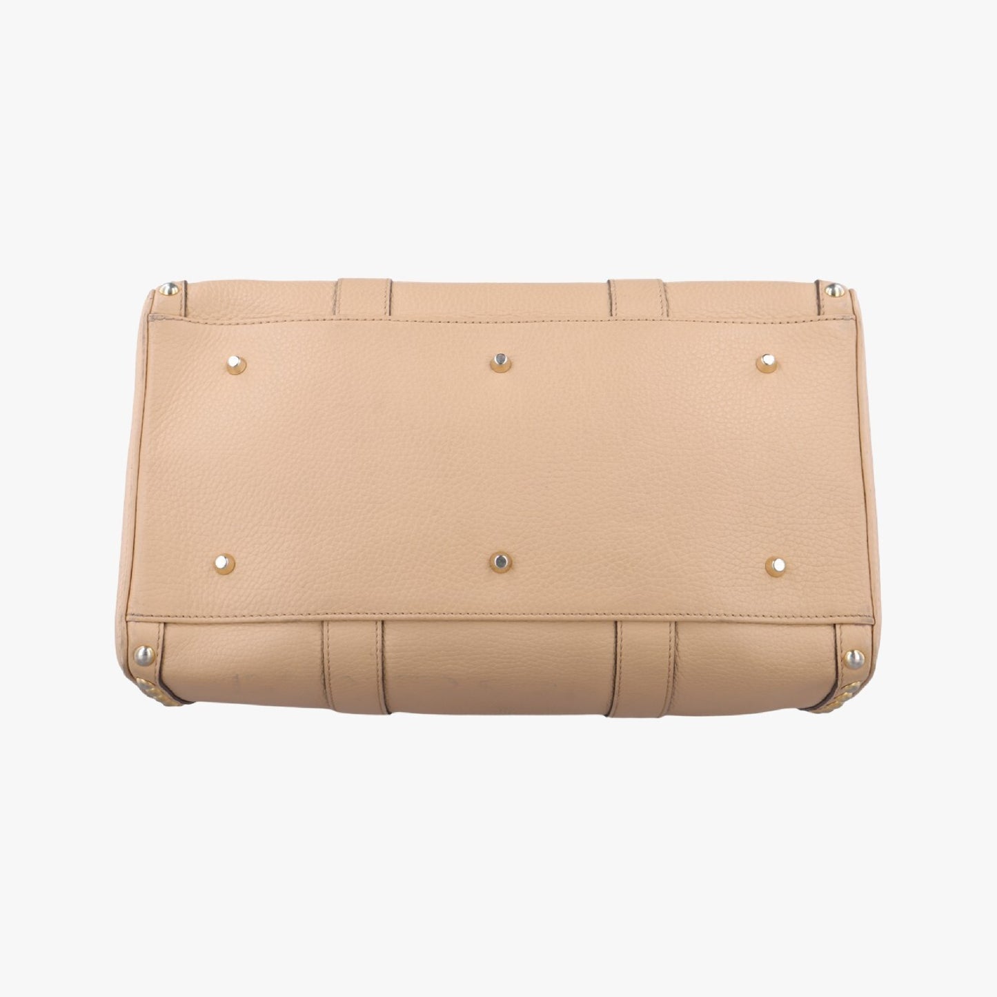 VERSACE La Medusa Beige Leather Handbag
