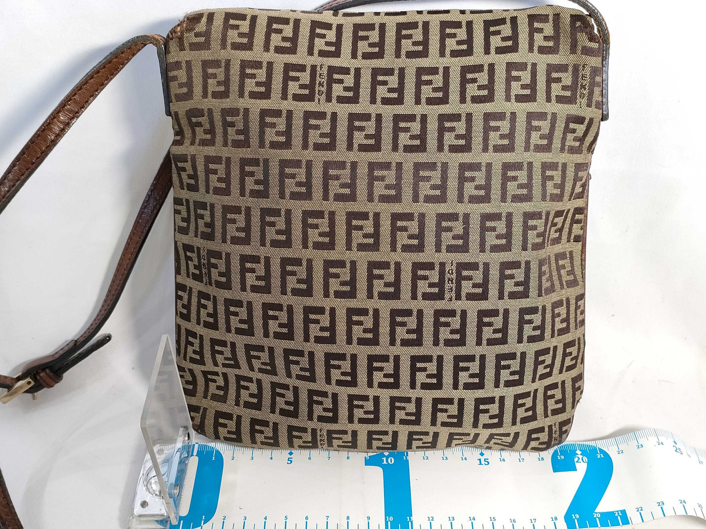 FENDI Zucchino Shoulder Bag