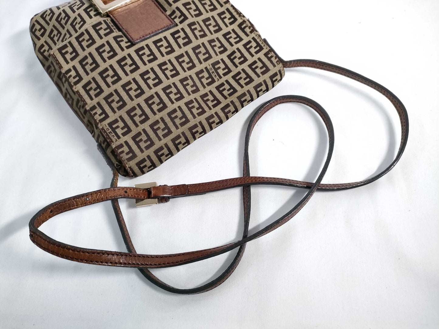 FENDI Zucchino Shoulder Bag