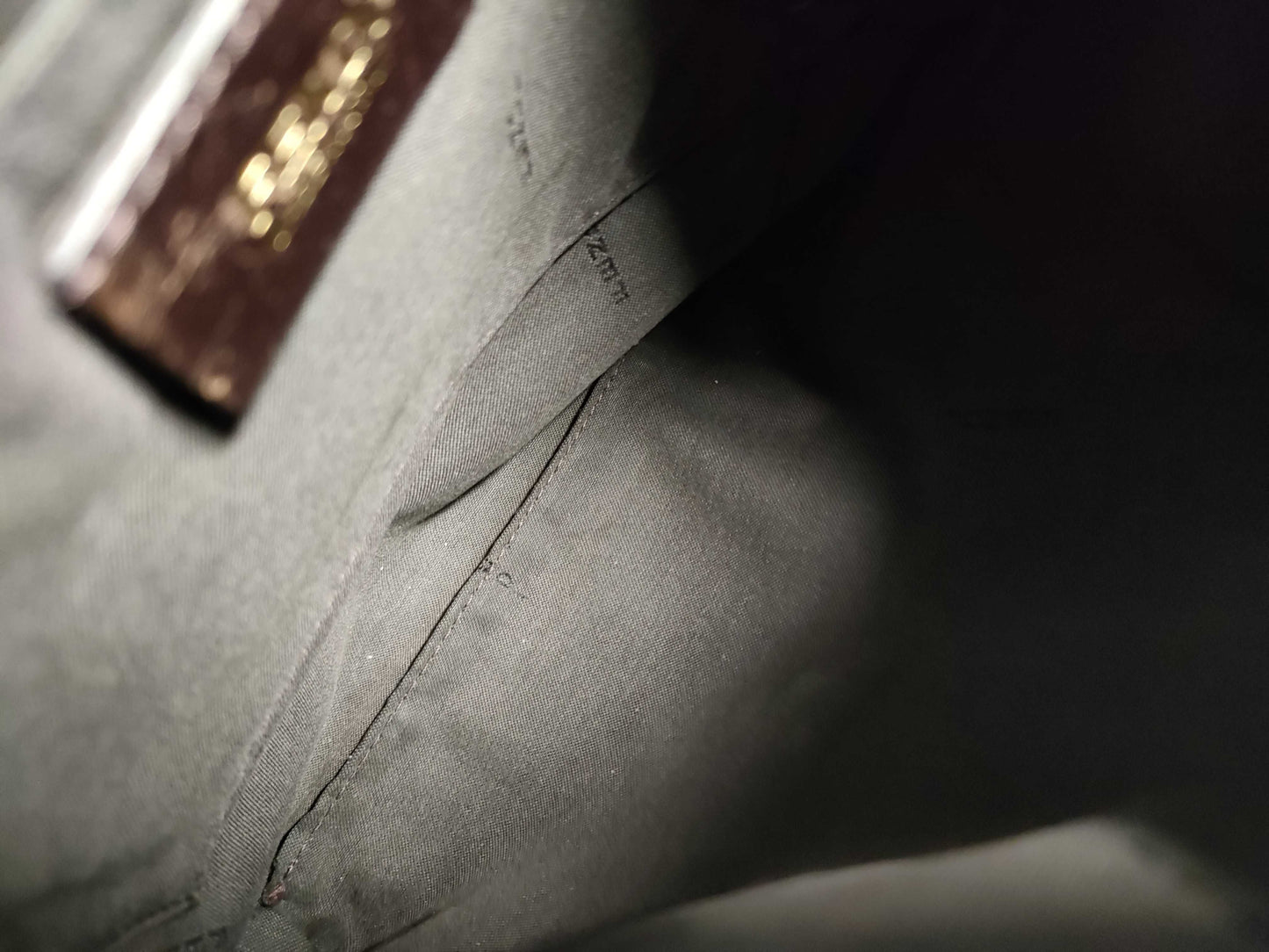 FENDI Zucchino Shoulder Bag