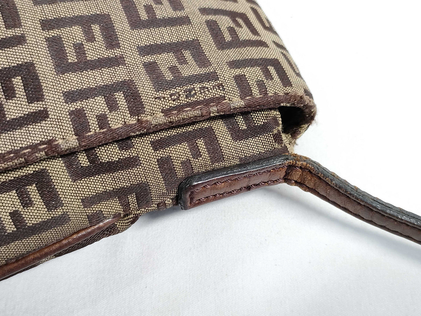FENDI Zucchino Shoulder Bag