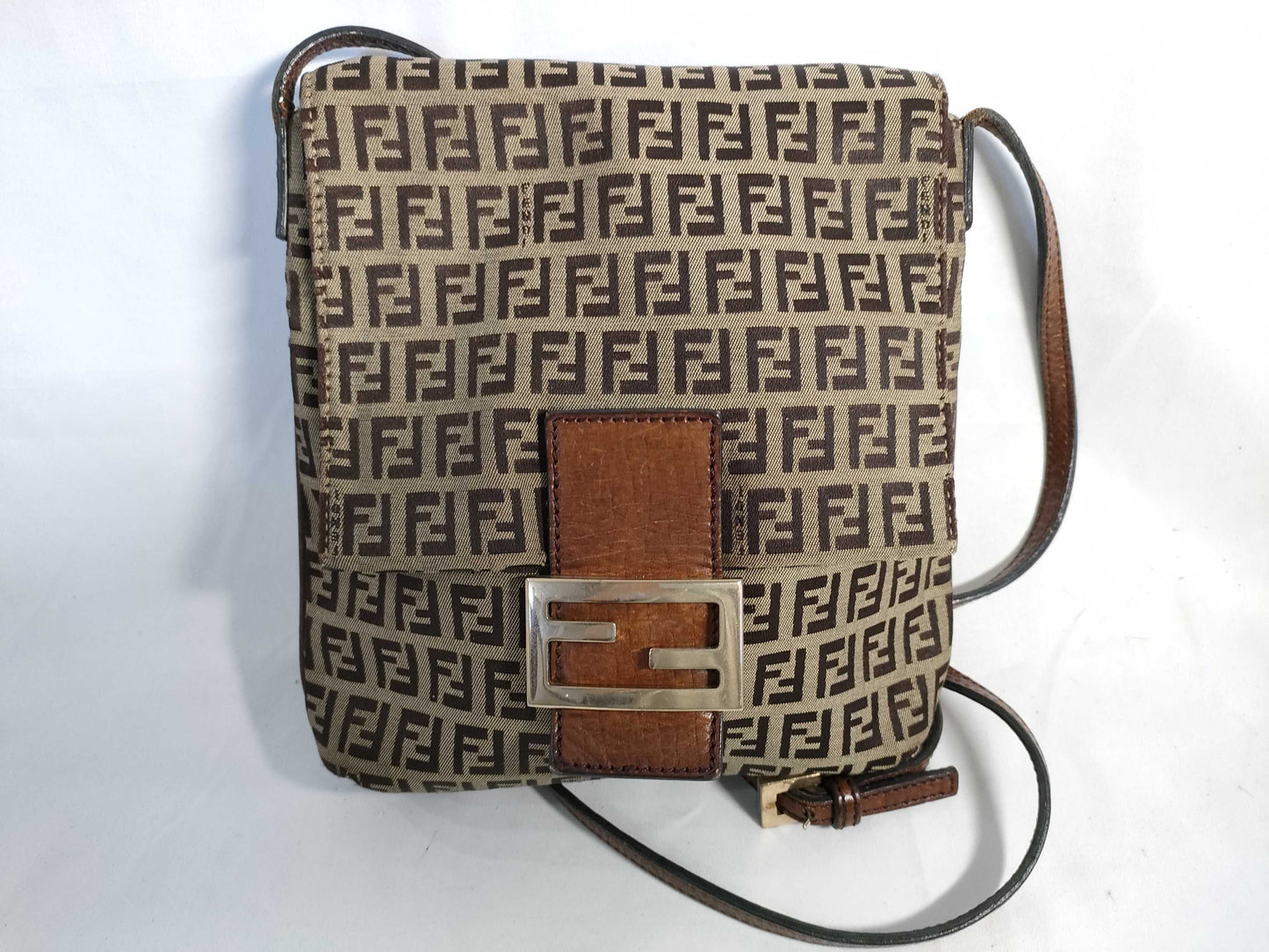 FENDI Zucchino Shoulder Bag