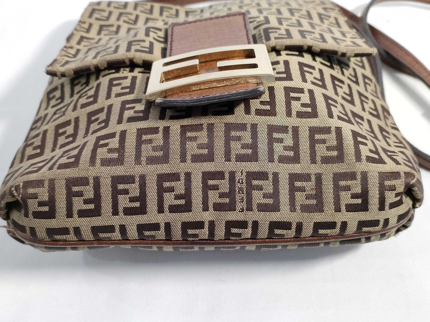FENDI Zucchino Shoulder Bag