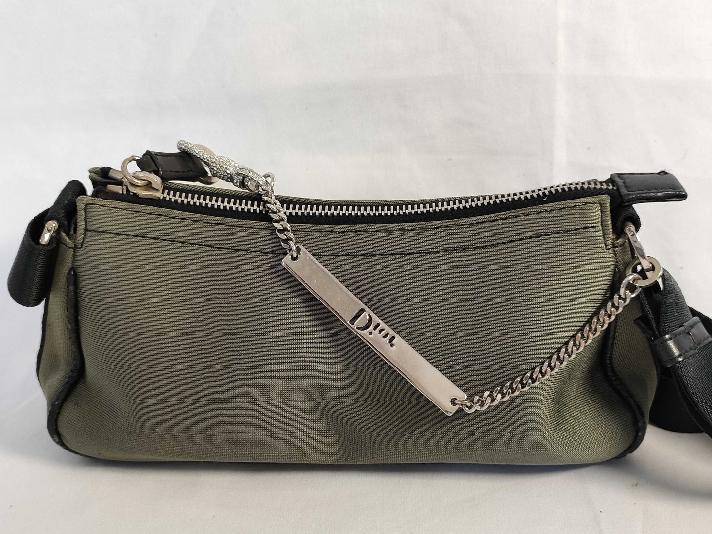 Dior Christian Dior Hardcore Rhinestone Shoulder Bag
