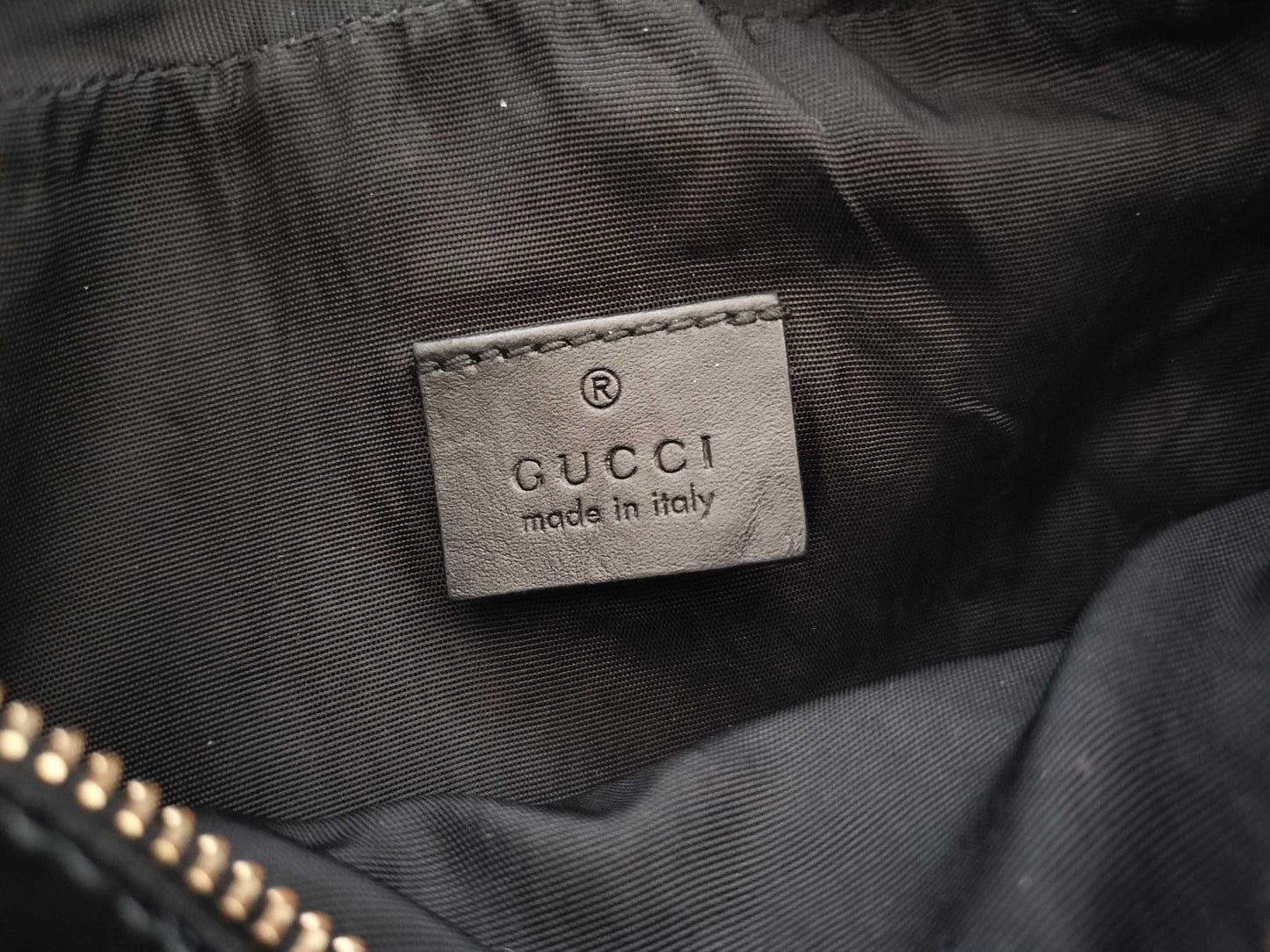 GUCCI Webbing GUCCI GG Supreme Ophidia Suede Brown Shoulder Bag