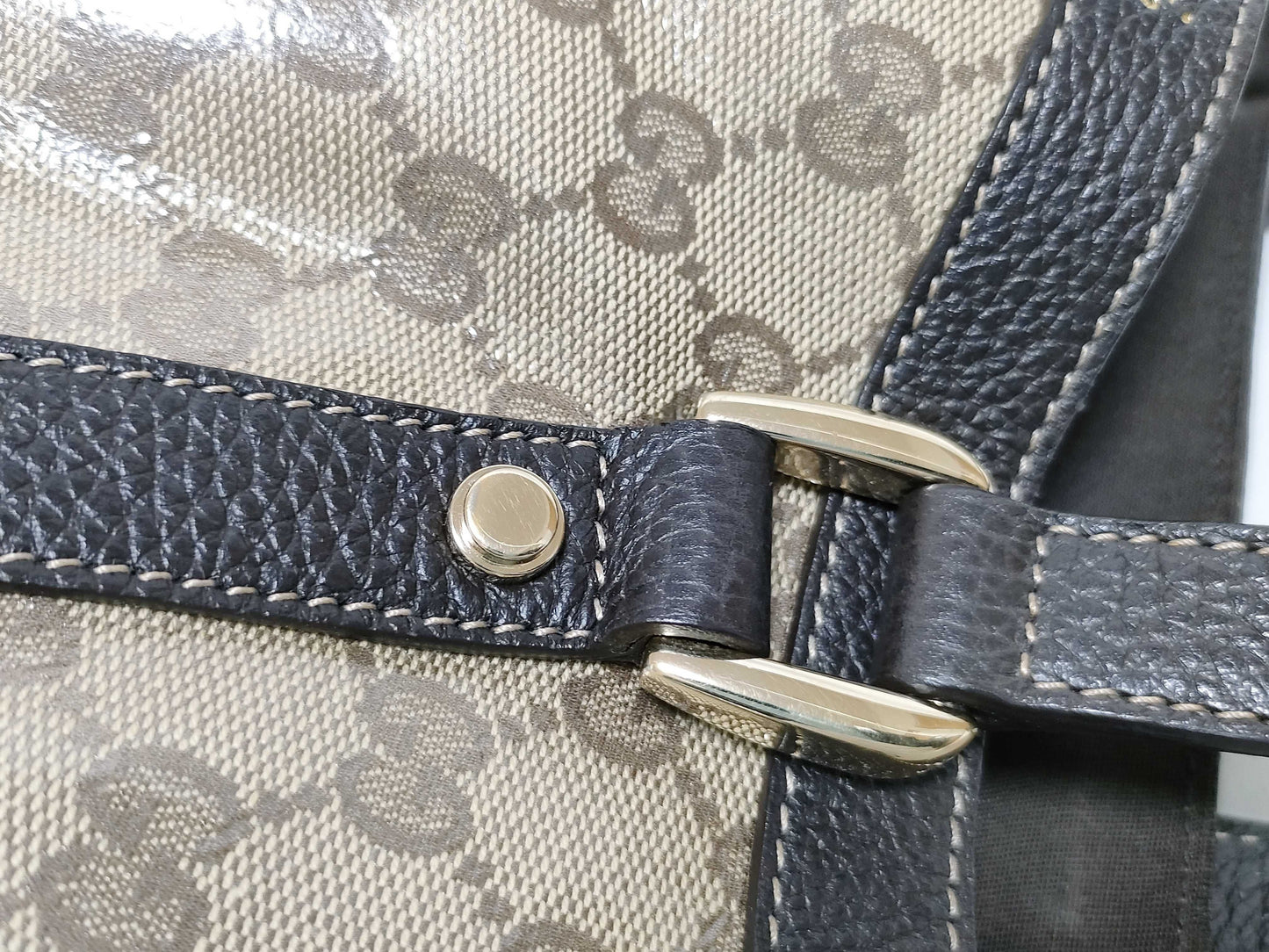 GUCCI GG Crystal GUCCI Bag Tote Bag