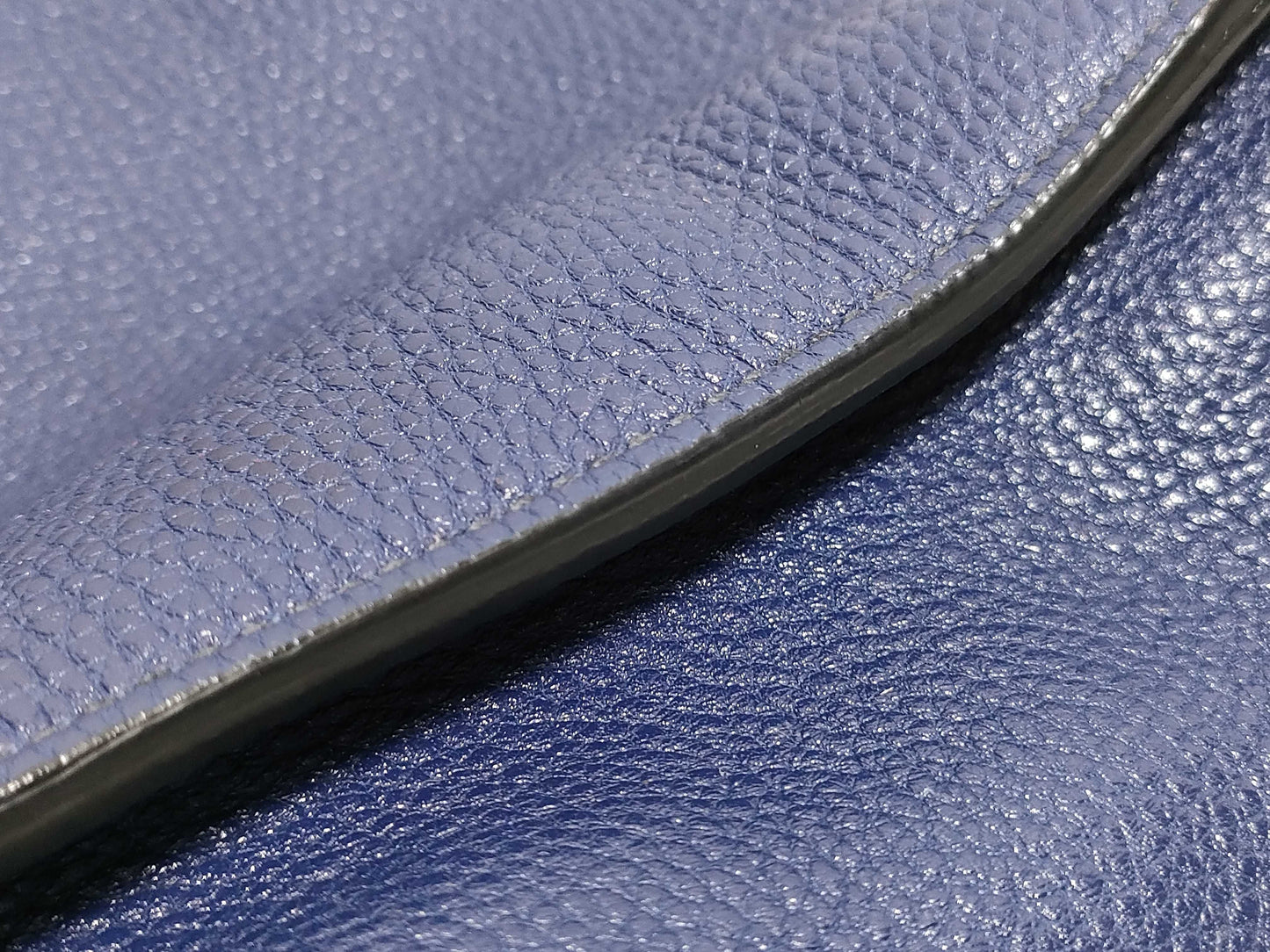 PRADA Prada Tote Bag, Leather, Navy, bn2671, 2-Way Tote Bag