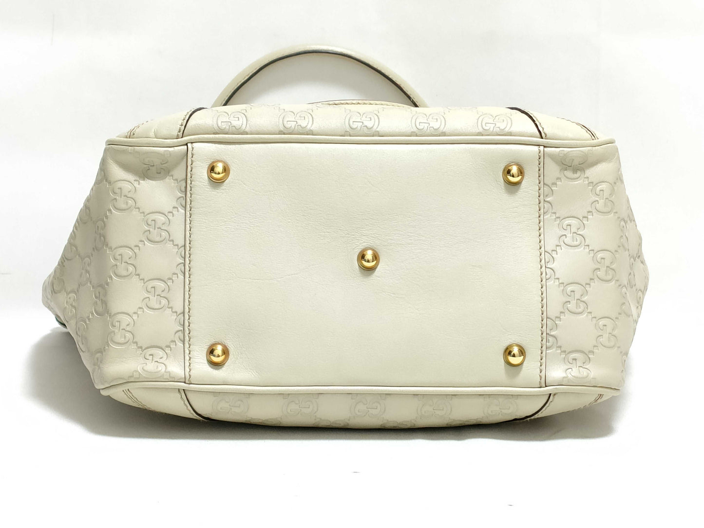 GUCCI Shima Ivory Tote Bag 161128