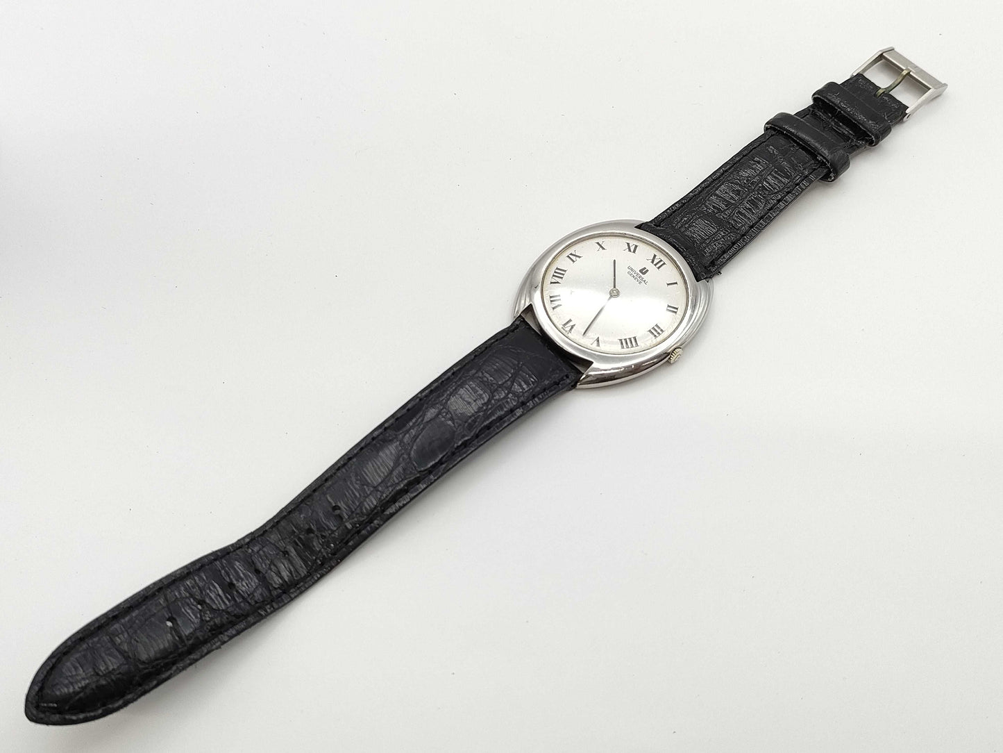UNIVERSAL GENEVE White Shadow 842111 3250420 White Dial Manual Winding Boys' Watch