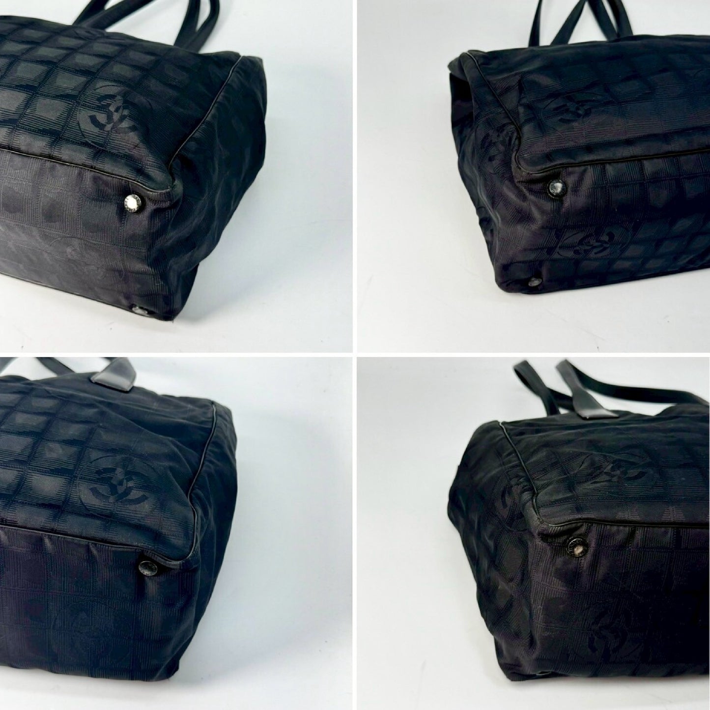 CHANEL New Travel Line Black Tote Bag 7394058