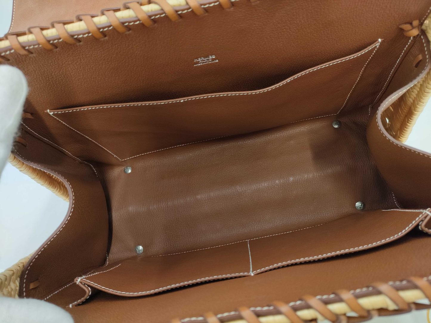 HERMES Kelly Picnic 35 O stamp 2011 handbag