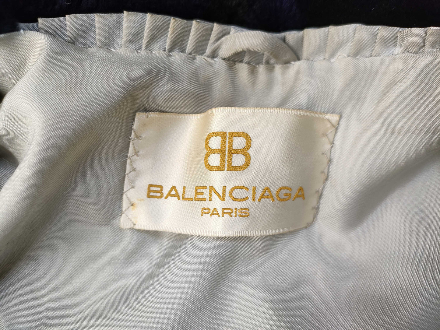 BALENCIAGA BALENCIAGA Balenciaga Sheared Mink Fur Coat
