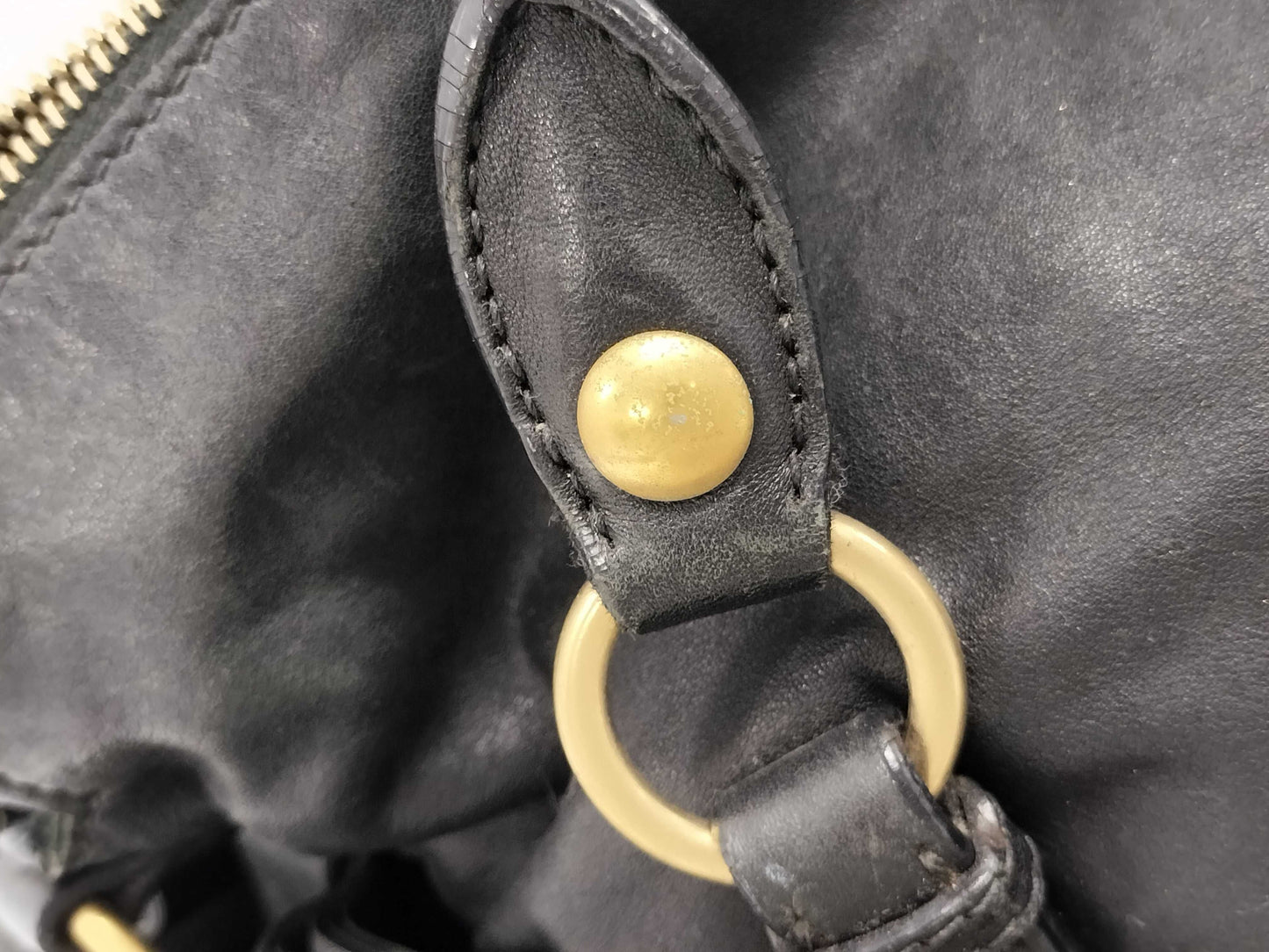 Miu Miu Black Leather Handbag