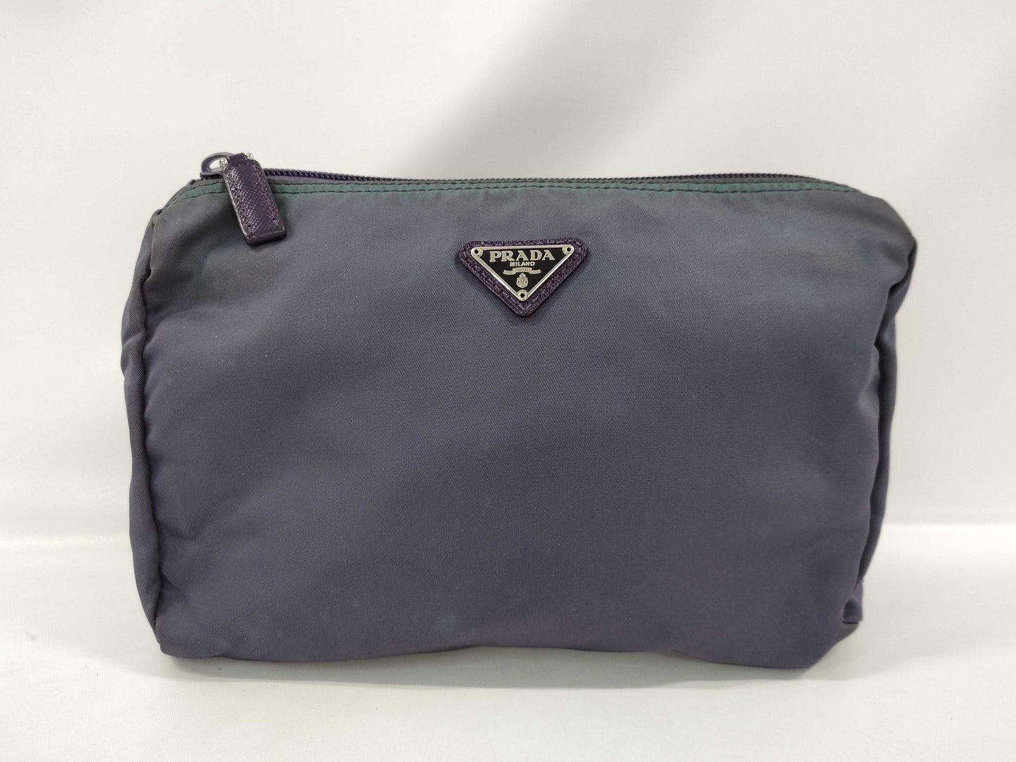 PRADA PRADA Navy Nylon Pouch Pouch