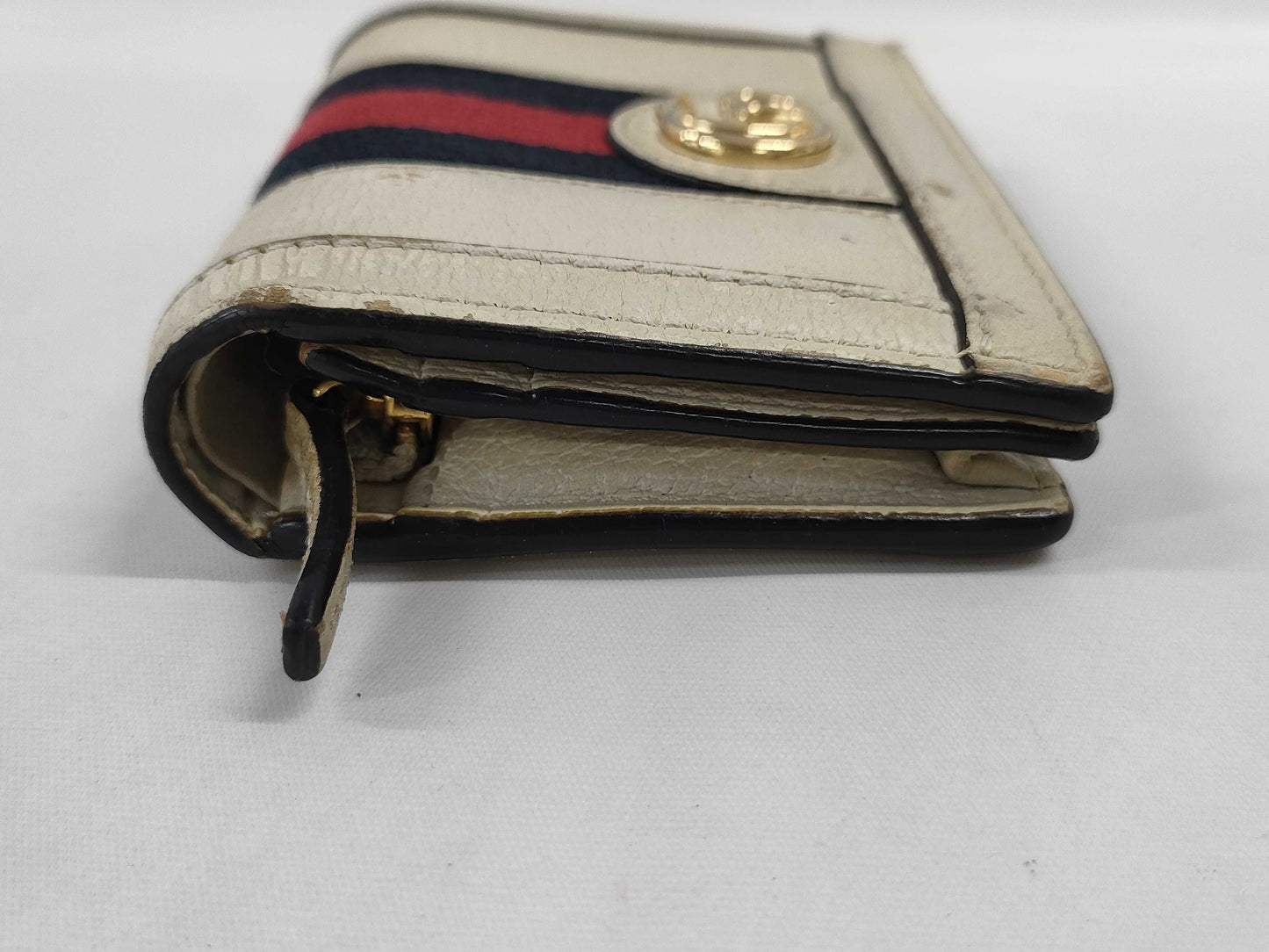 GUCCI Ophidia GG Marmont Folding Wallet