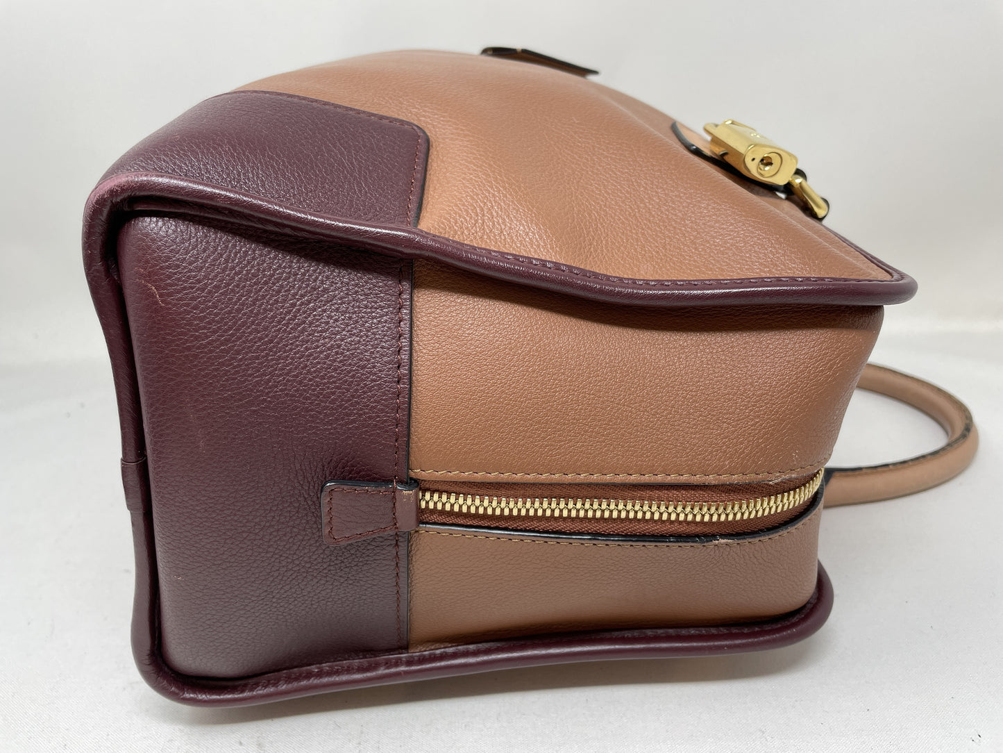LOEWE Amazona Anagram Two-Tone Handbag