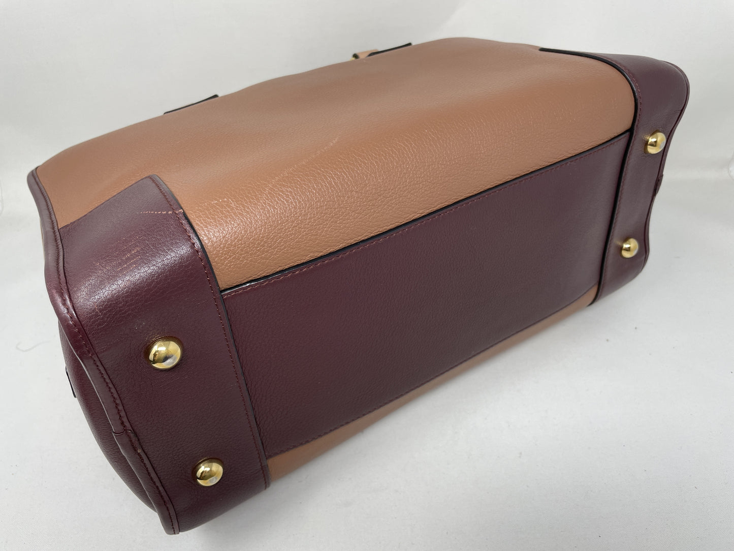 LOEWE Amazona Anagram Two-Tone Handbag