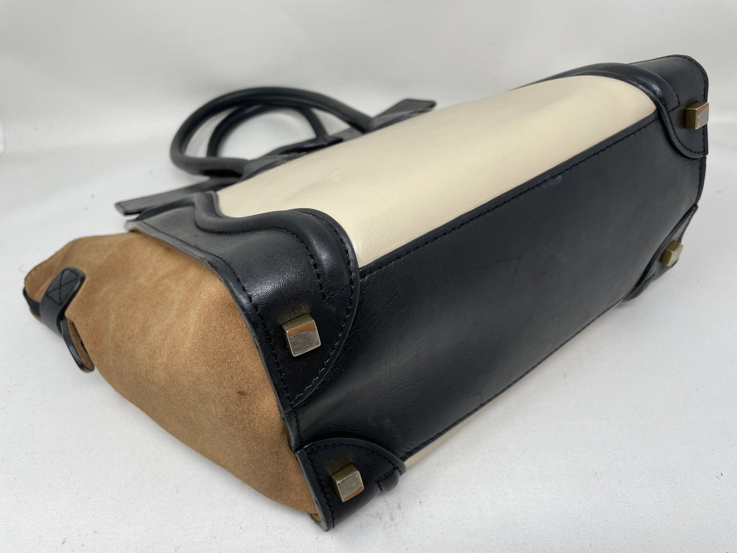 CELINE Micro Shopper Luggage Handbag