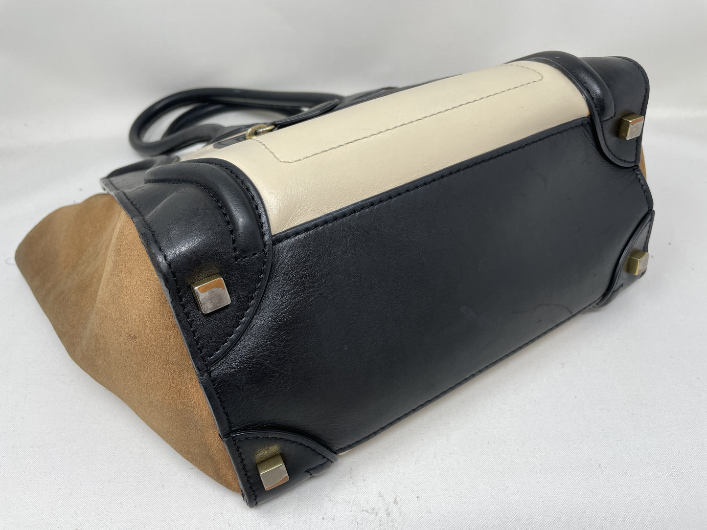 CELINE Micro Shopper Luggage Handbag