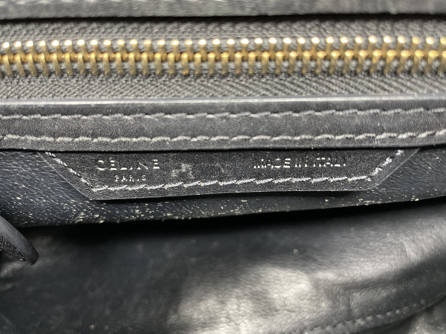 CELINE Micro Shopper Luggage Handbag