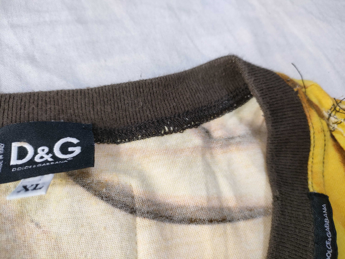 DOLCE & GABBANA Tank Top, Distressed Fruit Top