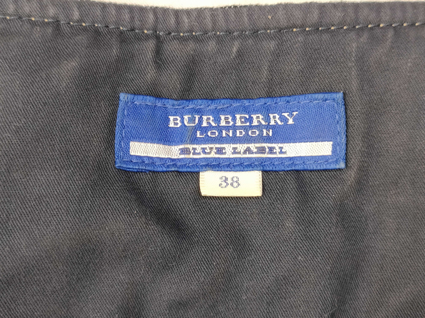 BURBERRY Denim Check Dress