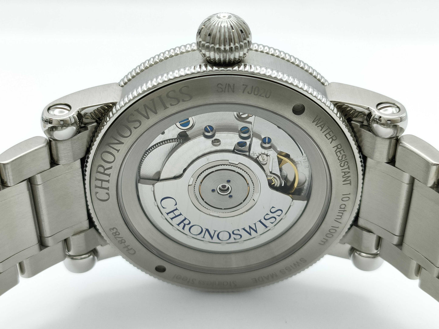 Chronoswiss Les Secs Classic CH-8783-BL/SO 7J020 Automatic Men's Watch