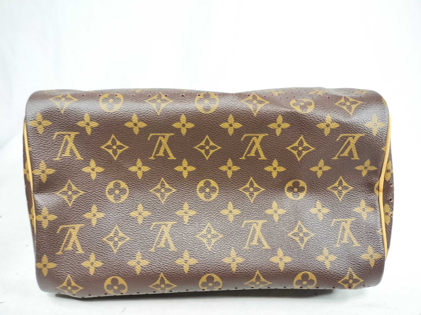 LOUIS VUITTON RFID Unverifiable MB0046 Monogram LVM95180 PerfoSpeedy 30 Fuchsia Handbag