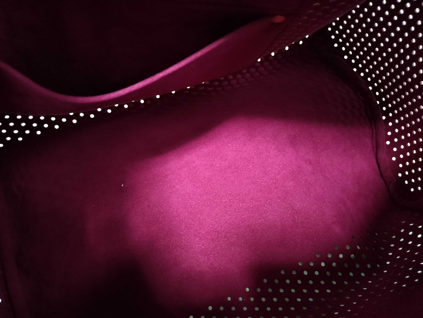 LOUIS VUITTON RFID Unverifiable MB0046 Monogram LVM95180 PerfoSpeedy 30 Fuchsia Handbag