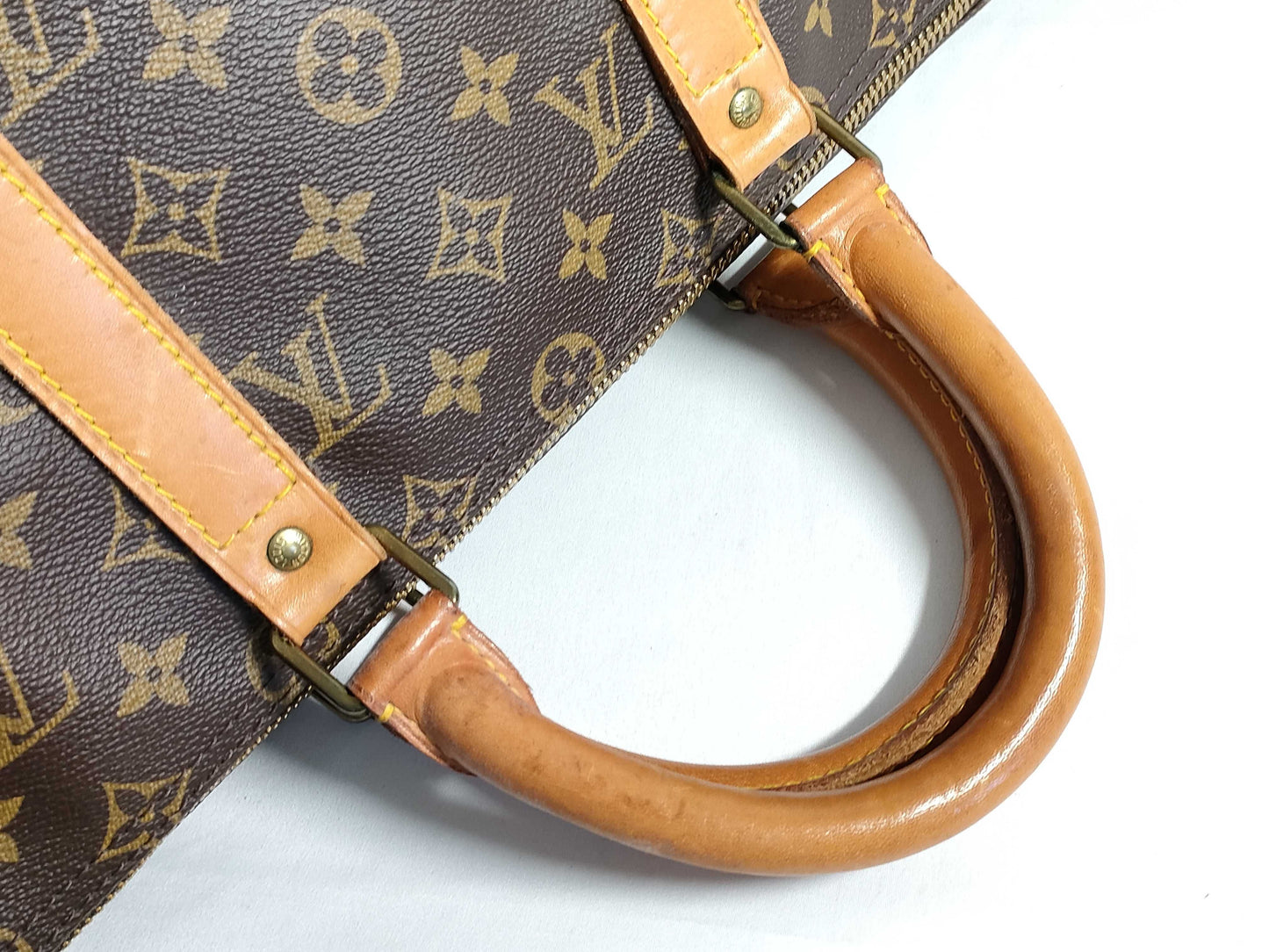 LOUIS VUITTON RFID verification failed. FC893 Monogram Keepall 50 Monogram Boston Bag M41426