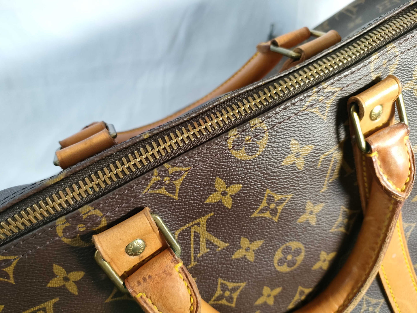 LOUIS VUITTON RFID verification failed. FC893 Monogram Keepall 50 Monogram Boston Bag M41426