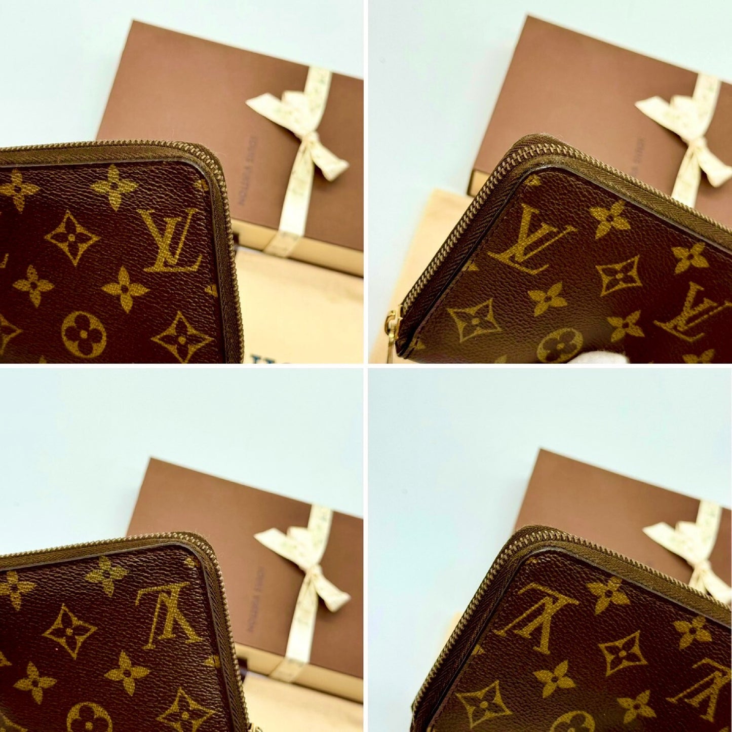LOUIS VUITTON Monogram Zippy Wallet Long Wallet CA0058 Wallet