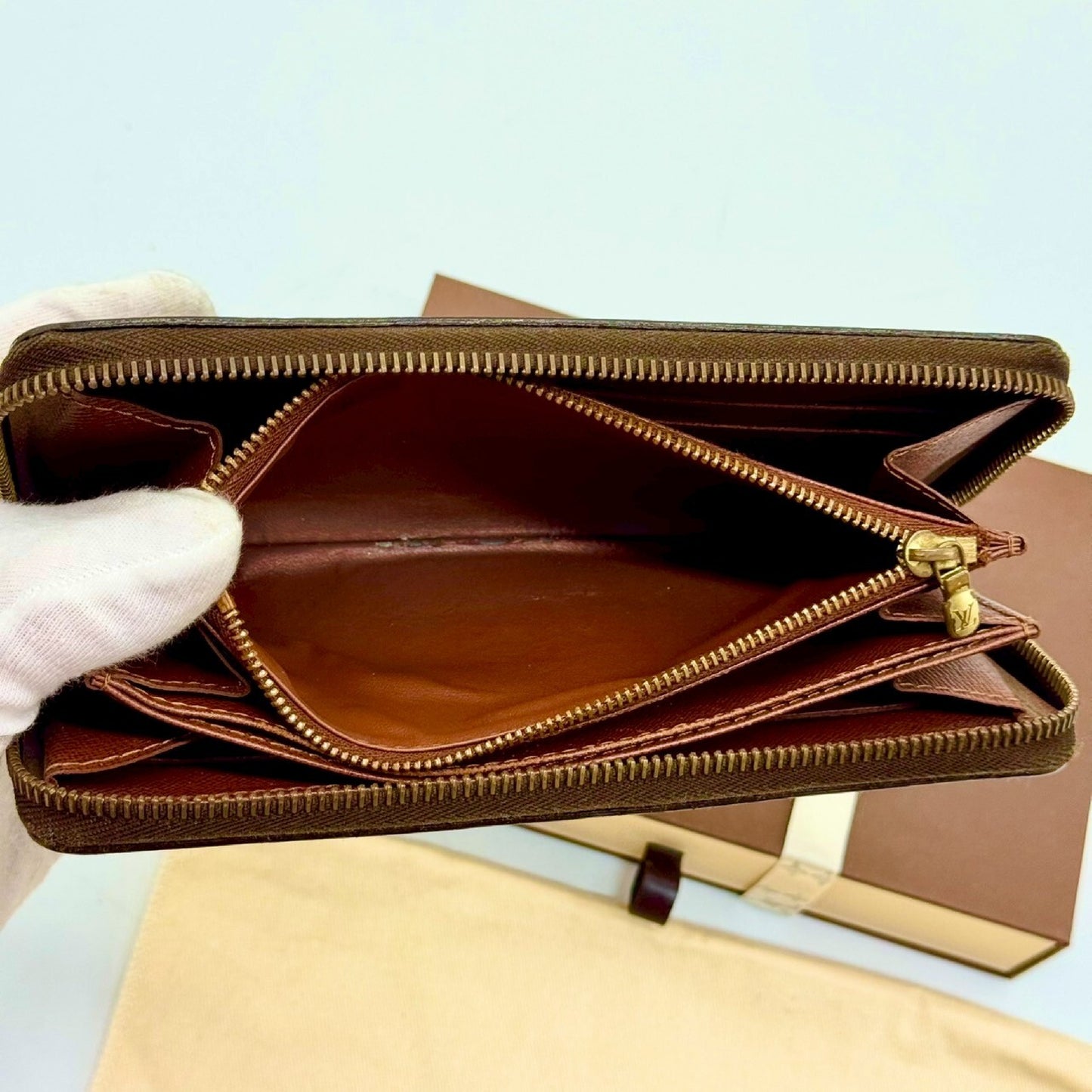 LOUIS VUITTON Monogram Zippy Wallet Long Wallet CA0058 Wallet