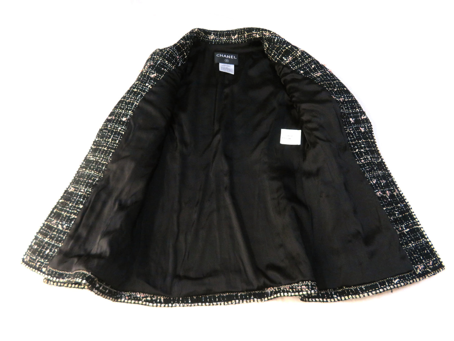 CHANEL CHANEL Emblem Tweed Jacket Size 38 Jacket