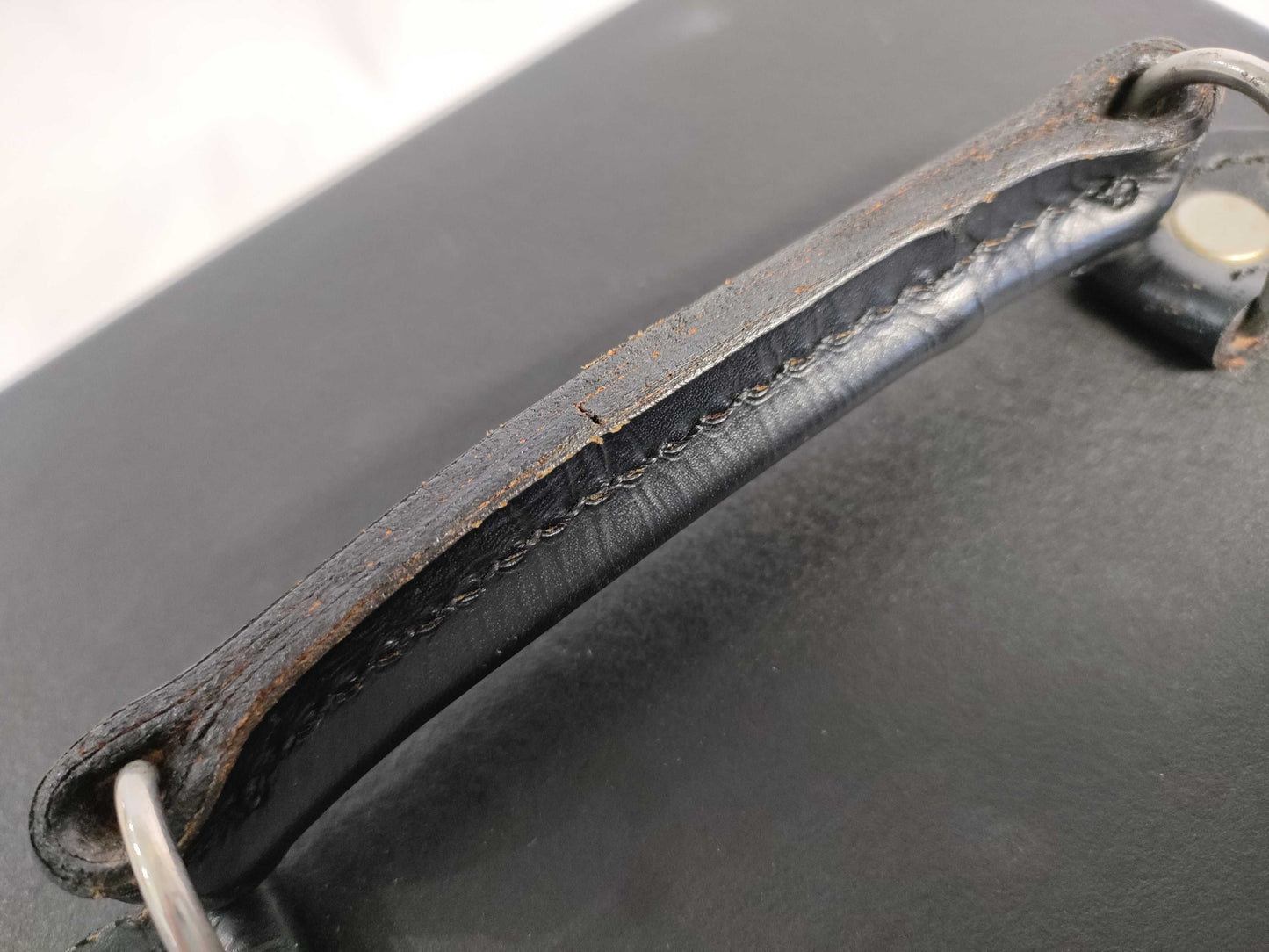 Globe-Trotter Vulcan Fiber Vanity Bag Handbag