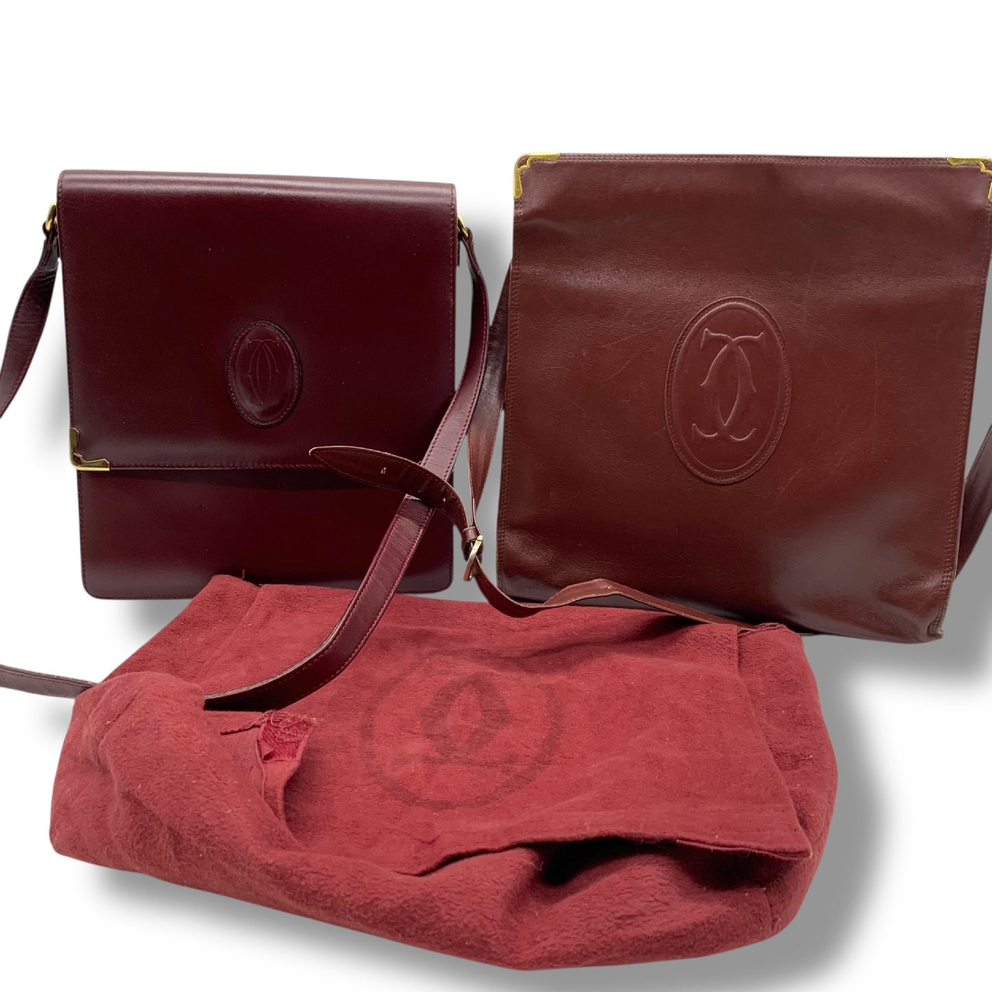 Cartier Shoulder Bag Set of 2