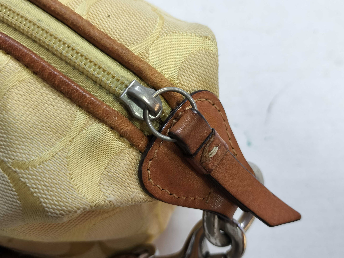 COACH Signature Coach Shoulder Handbag