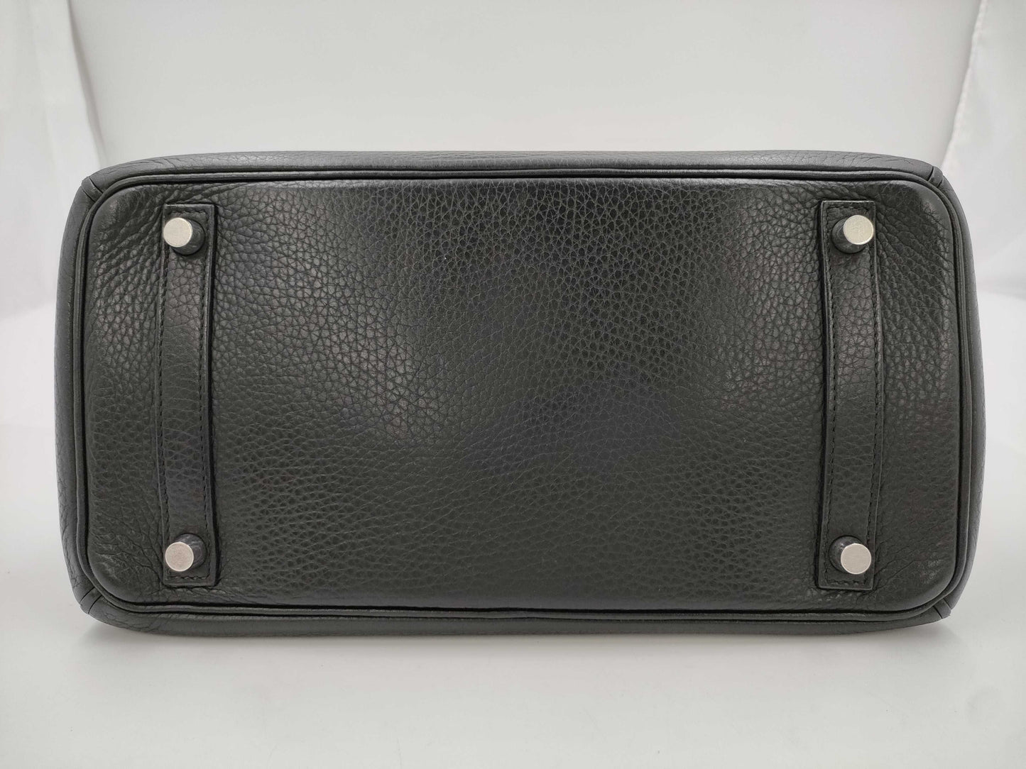 HERMES Birkin 30 Togo Black with Silver Hardware, 2006 Star Mark Handbag