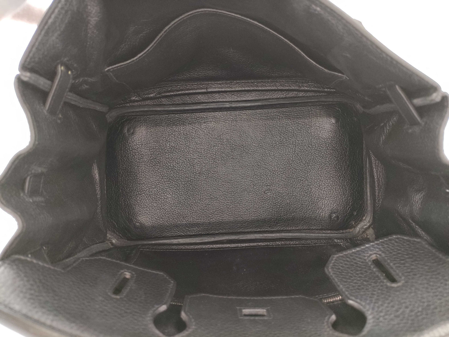 HERMES Birkin 30 Togo Black with Silver Hardware, 2006 Star Mark Handbag
