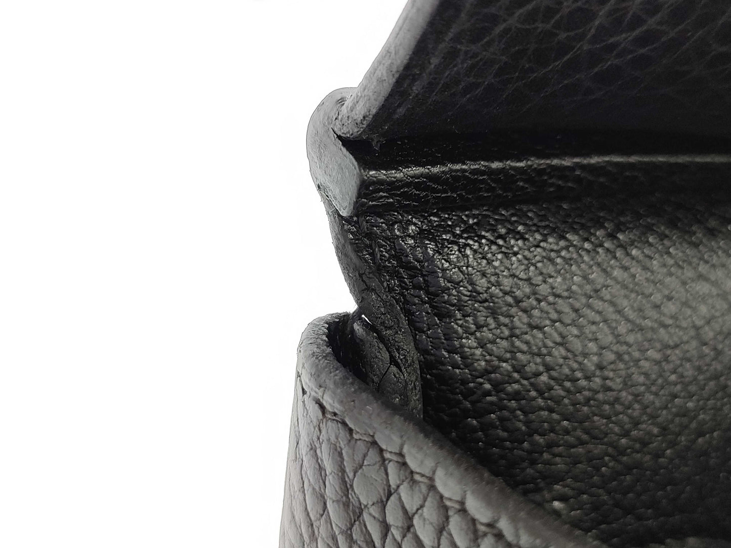 HERMES Birkin 30 Togo Black with Silver Hardware, 2006 Star Mark Handbag