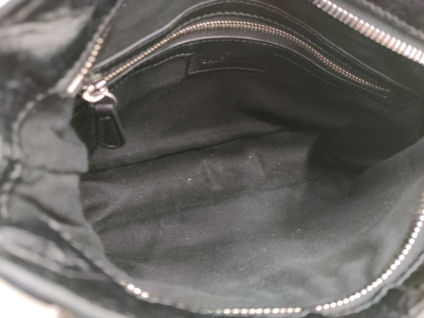 BALENCIAGA 751523 Neo Cagoule Leather Bag