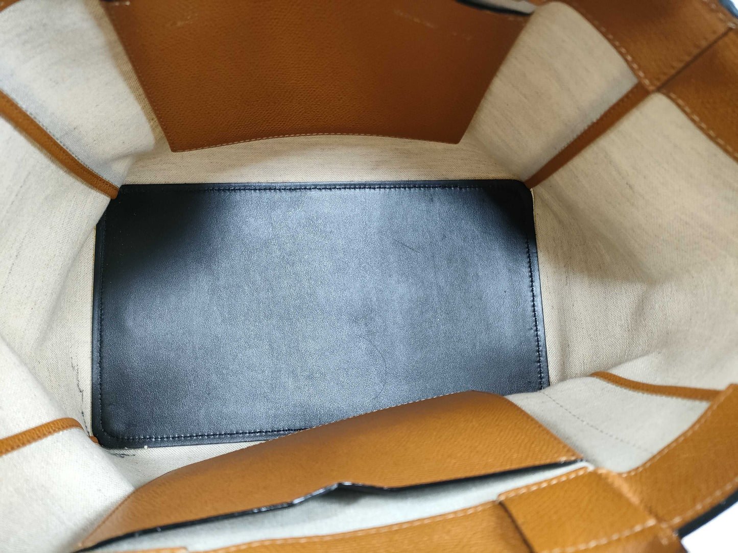 Valextra Canvas Tote Bag