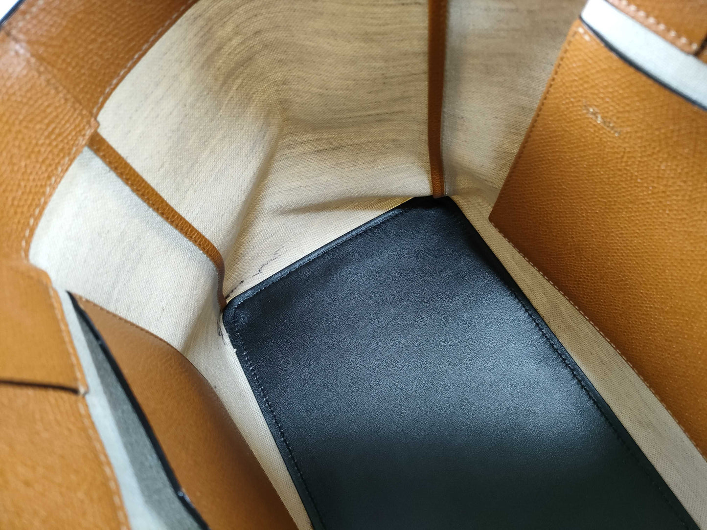 Valextra Canvas Tote Bag