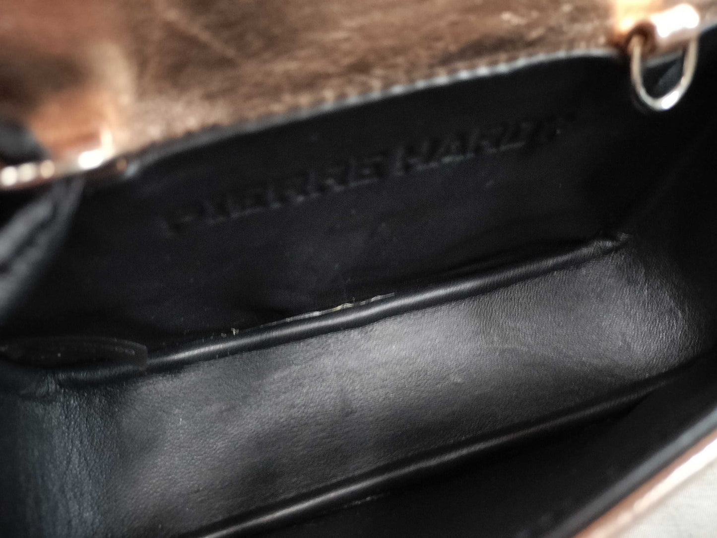 Pierre Hardy Alpha Mini Metallic Shoulder Bag