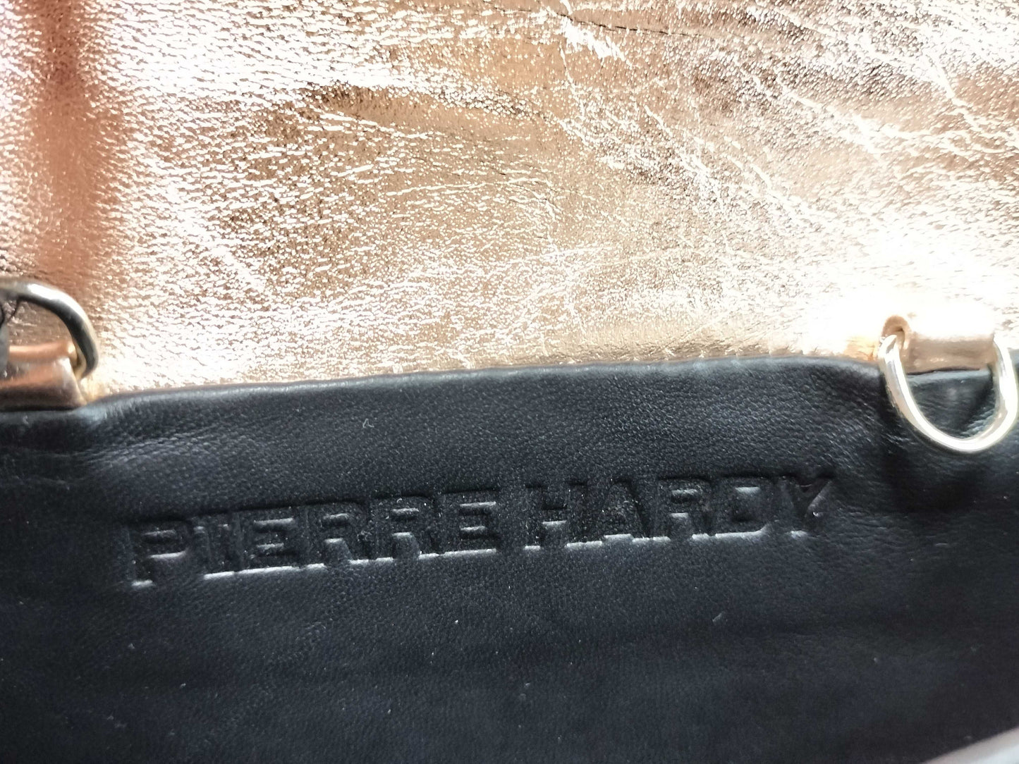 Pierre Hardy Alpha Mini Metallic Shoulder Bag