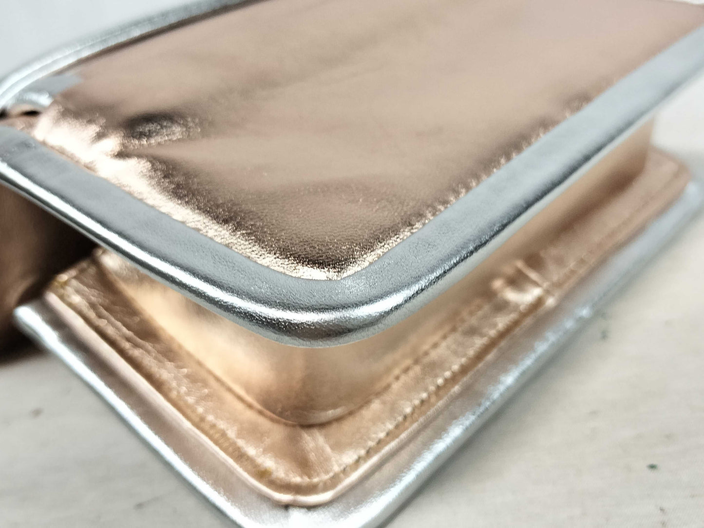 Pierre Hardy Alpha Mini Metallic Shoulder Bag