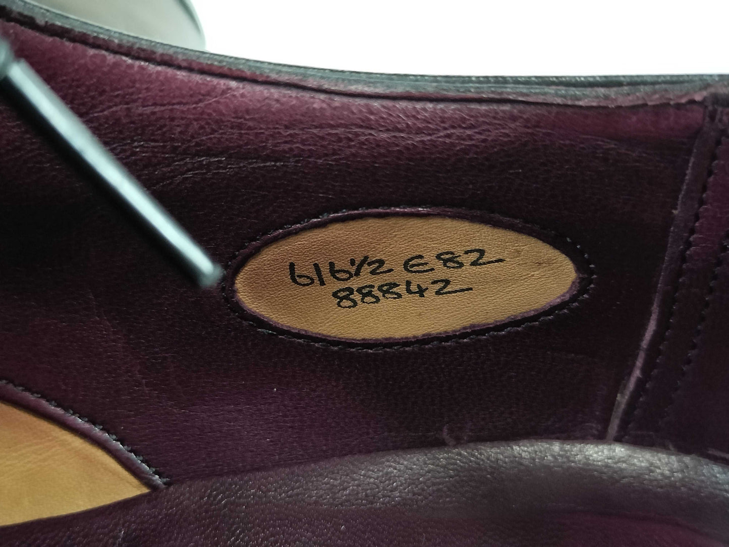 John Lobb 2006 Year Model Black 6E Business Shoes