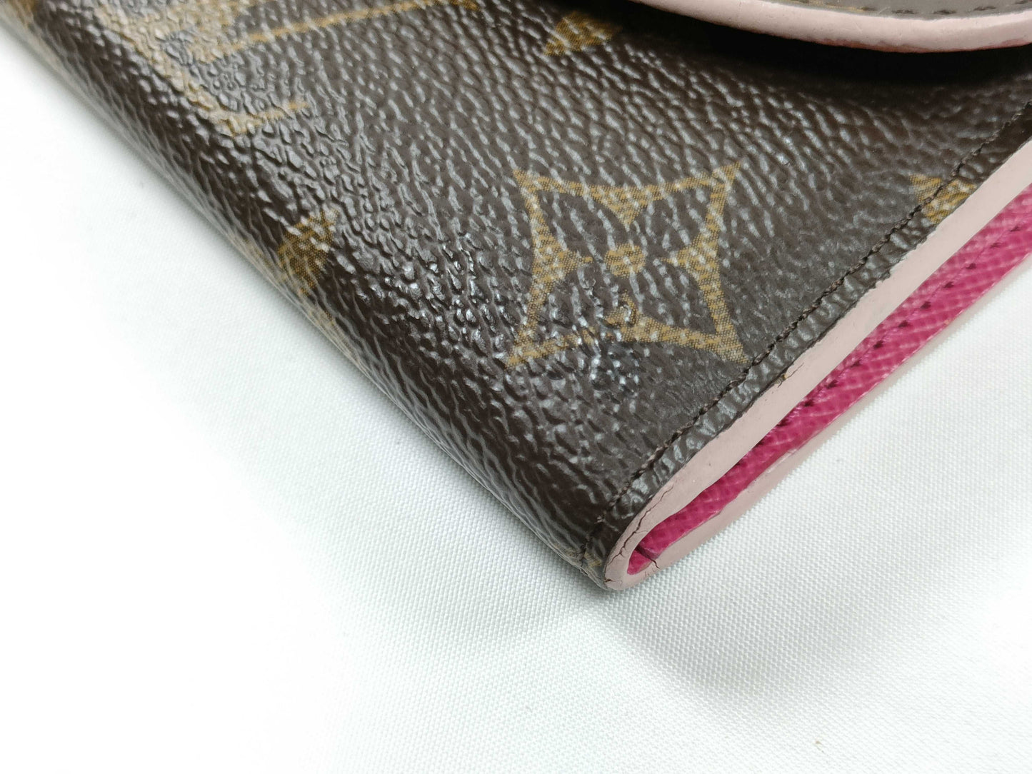 LOUIS VUITTON CA 4177 RFID Unverified Monogram Louis Vuitton Monogram Portefeuille Emilie M64202 Wallet