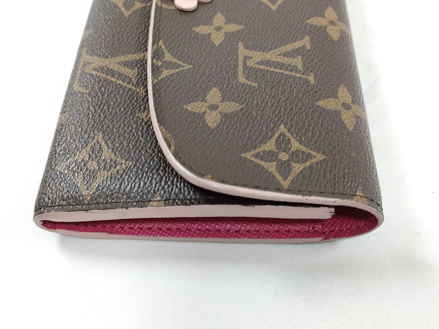 LOUIS VUITTON CA 4177 RFID Unverified Monogram Louis Vuitton Monogram Portefeuille Emilie M64202 Wallet
